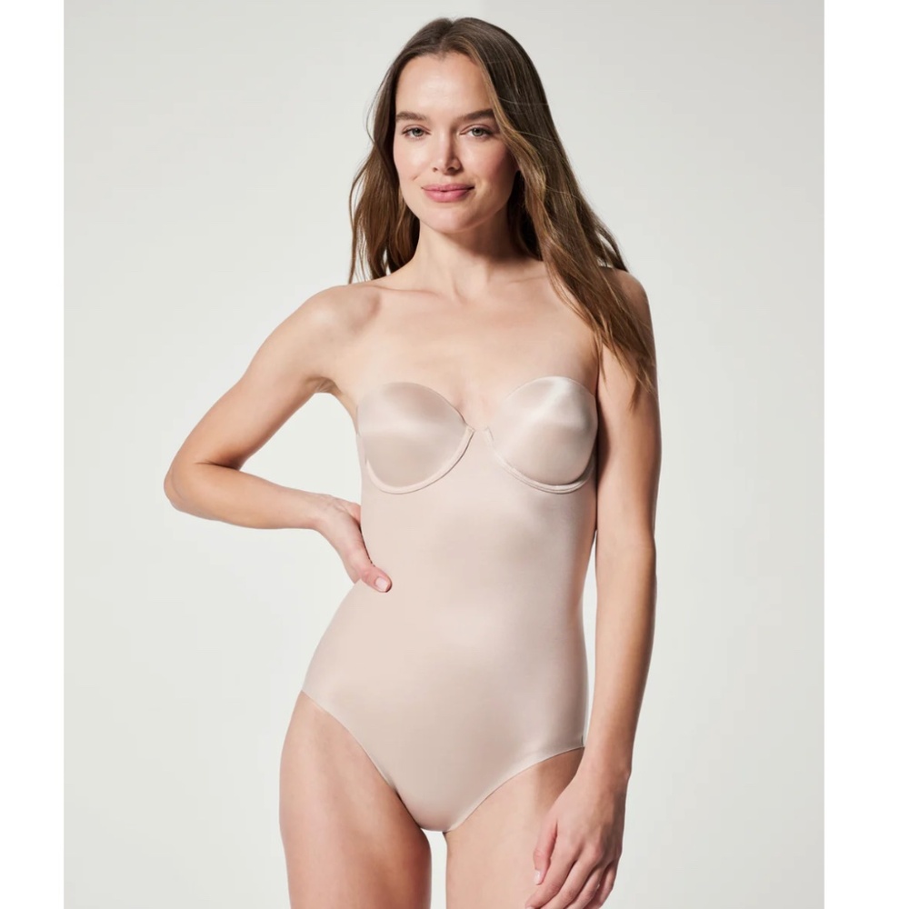 Spanx Strapless Cupped Panty Bodysuit